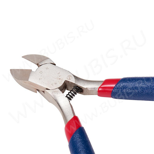 Кусачки 11 Бокорезы 110мм стальные на блистере с синими ручками (инструменты для бижутерии)