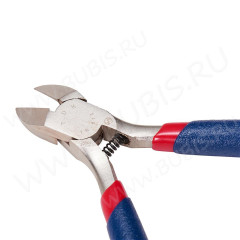 Кусачки 11 Бокорезы 110мм стальные на блистере с синими ручками (инструменты для бижутерии)