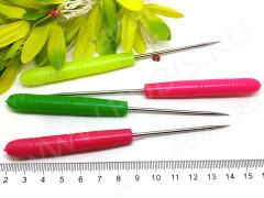 Шило 03 расширитель отверстий 125мм никель (Iron) (инструменты для бижутерии)