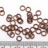 Купить Колечки обычные 4*0,7мм античная медь (Iron) (7г ок. 200шт) с доставкой по России