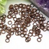 Купить Колечки обычные 4*0,7мм античная медь (Iron) (7г ок. 200шт) с доставкой по России