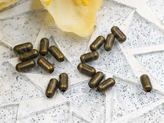 Бусина металлическая Бочонок 4,8*2,4мм античная бронза (Iron) (50шт.)