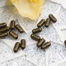 Купить Бусина металлическая Бочонок 4,8*2,4мм античная бронза (Iron) (50шт.) с доставкой по России