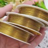 Проволока медная 03 толщина 0,3мм золотисто-зелёная (Copper) (ок. 20м) Купить Проволока медная 03 толщина 0,3мм золотисто-зелёная (Copper) (ок. 20м) с доставкой по России