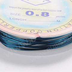 Проволока медная 08 толщина 0,8мм синяя (Copper) (3м)