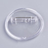Основа (заготовка) для броши №125 Значок площадка с крышкой 44*7мм прозрачный (Акрил) Купить Основа (заготовка) для броши №125 Значок площадка с крышкой 44*7мм прозрачный (Акрил) с доставкой по России