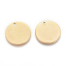 Подвеска Жетон 24-G Круг 20*1мм золотистая (Хирургическая сталь) Купить Подвеска Жетон 24-G Круг 20*1мм золотистая (Хирургическая сталь) с доставкой по России