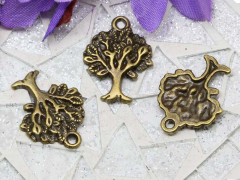 Подвеска Дерево жизни 03 21*16,5*1,8мм античная бронза (литьё)