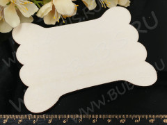 Катушка 08 деревянная ретро плоская без рисунка большая 99*79*2,5мм св.бежевая (фанера) (упаковка и хранение)