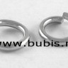 Колечки обычные толстые 5*1мм цвет платины (Brass) (20шт.) Купить Колечки обычные толстые 5*1мм цвет платины (Brass) (20шт.) с доставкой по России