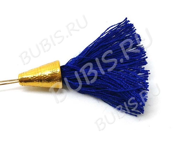 Декоративный элемент 115 Кисточка маленькая 18*2,5мм белая (декоративные элементы) (10шт)