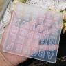 Купить Молд 170 для эпоксидной смолы 13,4*13,4*5,5см Буквы и Цифры (силикон) с доставкой по России