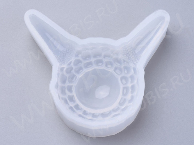 Молд 211 для эпоксидной смолы Глаз Дьявола 71*59*19мм (силикон)