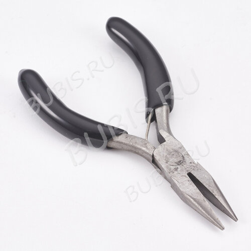 Тонкогубцы 28 утконосы МИНИ 80мм чёрные (инструменты для бижутерии)