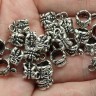 Купить Бусина с петлёй 037 Бейл Бабочки 11,5*7*6,5мм античное серебро (литьё) с доставкой по России