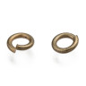 Колечки обычные толстые 5*1мм античная бронза (Brass) (100шт) Купить Колечки обычные толстые 5*1мм античная бронза (Brass) (100шт) с доставкой по России