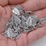 Купить (СКИДКИ!!!) Подвеска Листик 08 19*9*1,2мм античное серебро (литьё) (10шт.) с доставкой по России