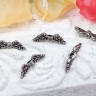 (СКИДКИ!!!) Бусина 192 Крылья 10 3D Ангела маленькие 12*3*2,5мм античное серебро (литьё) (10шт.) Купить (СКИДКИ!!!) Бусина 192 Крылья 10 3D Ангела маленькие 12*3*2,5мм античное серебро (литьё) (10шт.) с доставкой по России