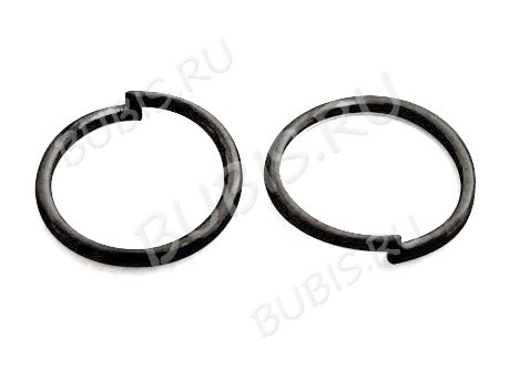 Колечки обычные 4*0,7мм чёрный никель (Iron) (7г. ок. 200шт)