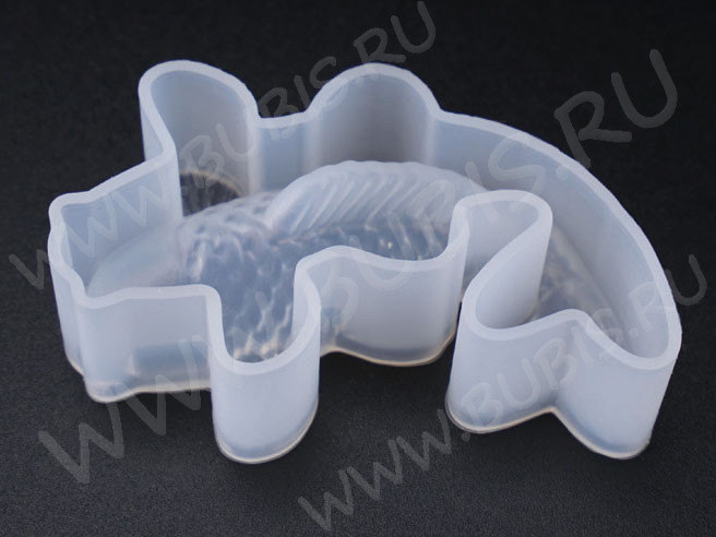 Молд 213 для эпоксидной смолы рыба Карп 61*48*19мм (силикон)