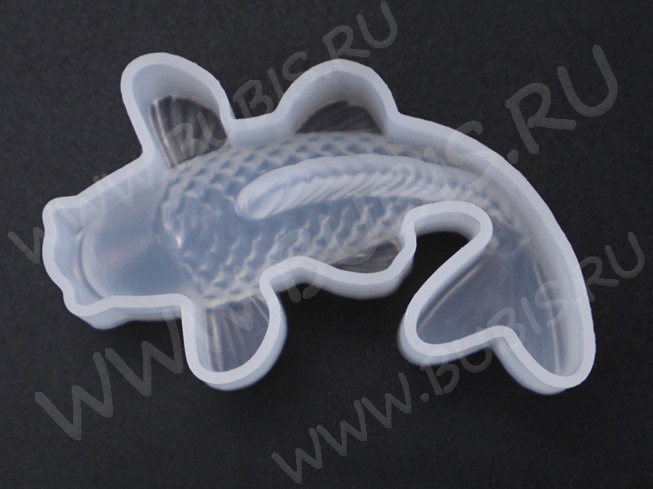 Молд 213 для эпоксидной смолы рыба Карп 61*48*19мм (силикон)