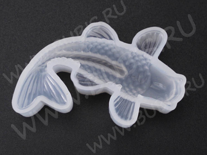 Молд 213 для эпоксидной смолы рыба Карп 61*48*19мм (силикон)