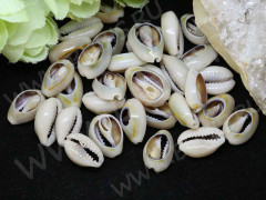 Ракушка 01 примерно 12-16*8-10мм серо-бежевая (перламутр и ракушки) (20шт.)