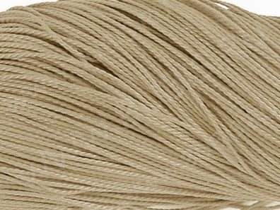 (СКИДКИ!!!) Вощёный п/э шнур "канатик" 1мм бежевый (ок.75м)