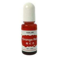 Краситель 01 Колер для смолы прозрачный Оранжево-Красный Orange Red (Transparent Colorant)(10мл)
