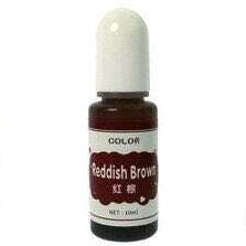 Краситель 01 Колер для смолы прозрачный Красновато-Коричневый Reddish Brown (Transparent Colorant)(10мл)