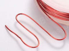 Проволока медная 10 толщина 1мм красная (Copper) (2,5м)
