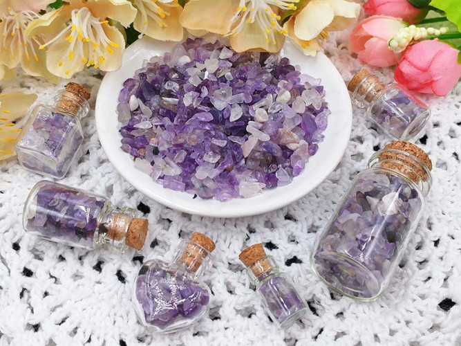 Бутылочка 60 фигурная с пробкой Сердечко 25*21,5*11мм прозрачная (стекло)