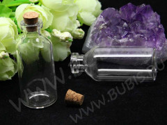 Бутылочка 49 с пробкой 12,5мл 56*22*22мм прозрачная (стекло)