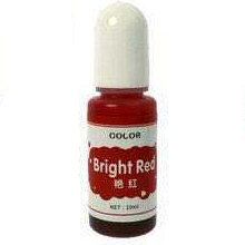 Краситель 01 Колер для смолы прозрачный Ярко-Красный Bright Red (Transparent Colorant)(10мл)