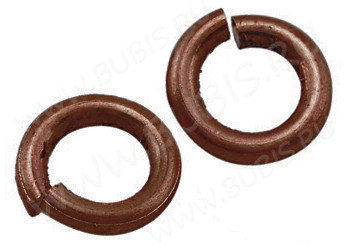 Колечки обычные толстые 5*1мм античная медь (Brass) (100шт)