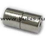 Магнитный замочек №05 без петелек 7*4мм цвет платины (Brass)