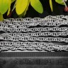 Цепочка I113 3D закрученный "шнур" звено 6*4мм серебристая (Iron) (50см) Купить Цепочка I113 3D закрученный "шнур" звено 6*4мм серебристая (Iron) (50см) с доставкой по России