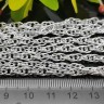 Цепочка I113 3D закрученный "шнур" звено 6*4мм серебристая (Iron) (50см) Купить Цепочка I113 3D закрученный "шнур" звено 6*4мм серебристая (Iron) (50см) с доставкой по России