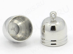 Концевик 091 14*12*12мм цвет платины (Brass)