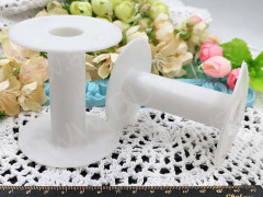 Катушка 01 пустая 76*68мм белая (пластик) (упаковка и хранение)