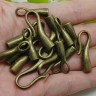Купить 157 Тоггл-крючок для шнура 30*10,5*6,5мм и 23,5*7*6,5мм античная бронза (литьё) с доставкой по России