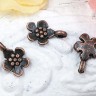 (СКИДКИ!!!) Подвеска Цветочек 21 3D 11*7*2мм античная медь (литьё) (10шт.) Купить (СКИДКИ!!!) Подвеска Цветочек 21 3D 11*7*2мм античная медь (литьё) (10шт.) с доставкой по России