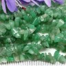 Крошка (галтовка) каменная 130 5-9мм Авантюрин зелёный натуральный (камни) (нить 40см) Купить Крошка (галтовка) каменная 130 5-9мм Авантюрин зелёный натуральный (камни) (нить 40см) с доставкой по России