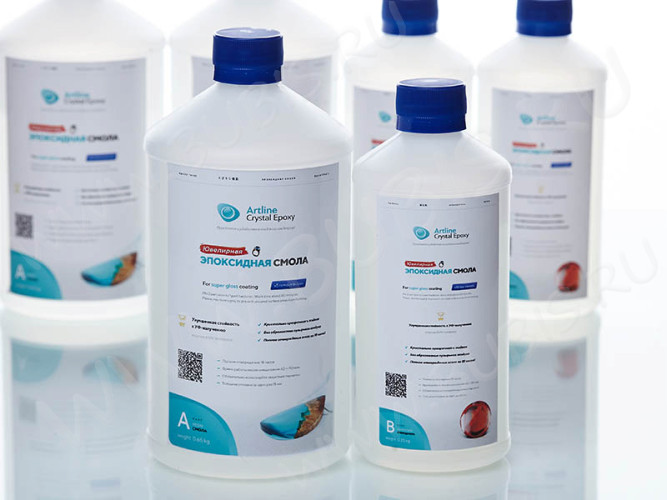 Эпоксидная ювелирная смола ArtLine Crystal Epoxy (Артлайн) (1000г)