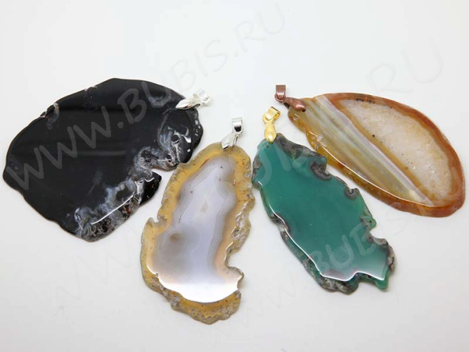 Держатель кулона 026 гладкий 20*7*4,5мм цвет платины (Brass)