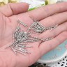 344 Коннектор палочка с огранкой прямая 17*2,3*1,5мм цвет платины (Iron) (10шт.) Купить 344 Коннектор палочка с огранкой прямая 17*2,3*1,5мм цвет платины (Iron) (10шт.) с доставкой по России