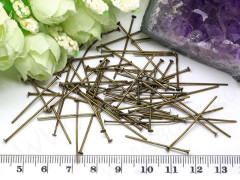 (СКИДКИ!!!) МИКС штифтов 02 со шляпкой микс 16-50мм античная бронза (Iron) (25гр)