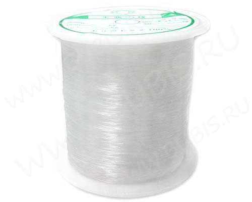 Леска для рукоделия 10 толщина 1мм прозрачная (нейлоновая проволока) (ок. 5м)