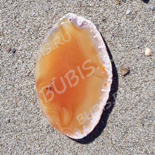 Кулон 1137 Срез Агата 75*46*5,5мм (камни)