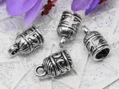 Концевик 031 13,5*7,5*7,5мм античное серебро (литьё)